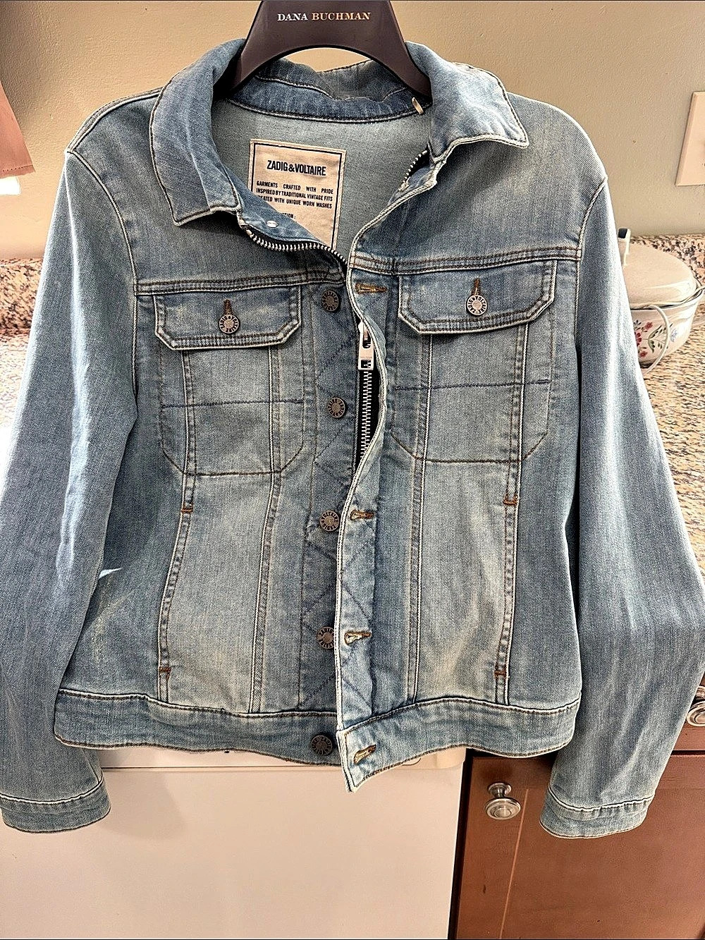 Zadig & Voltaire Jean Jacket Denim Blue